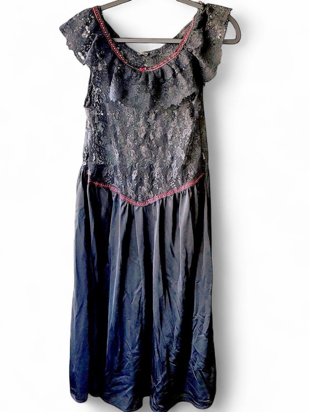Vintage lace nightgown